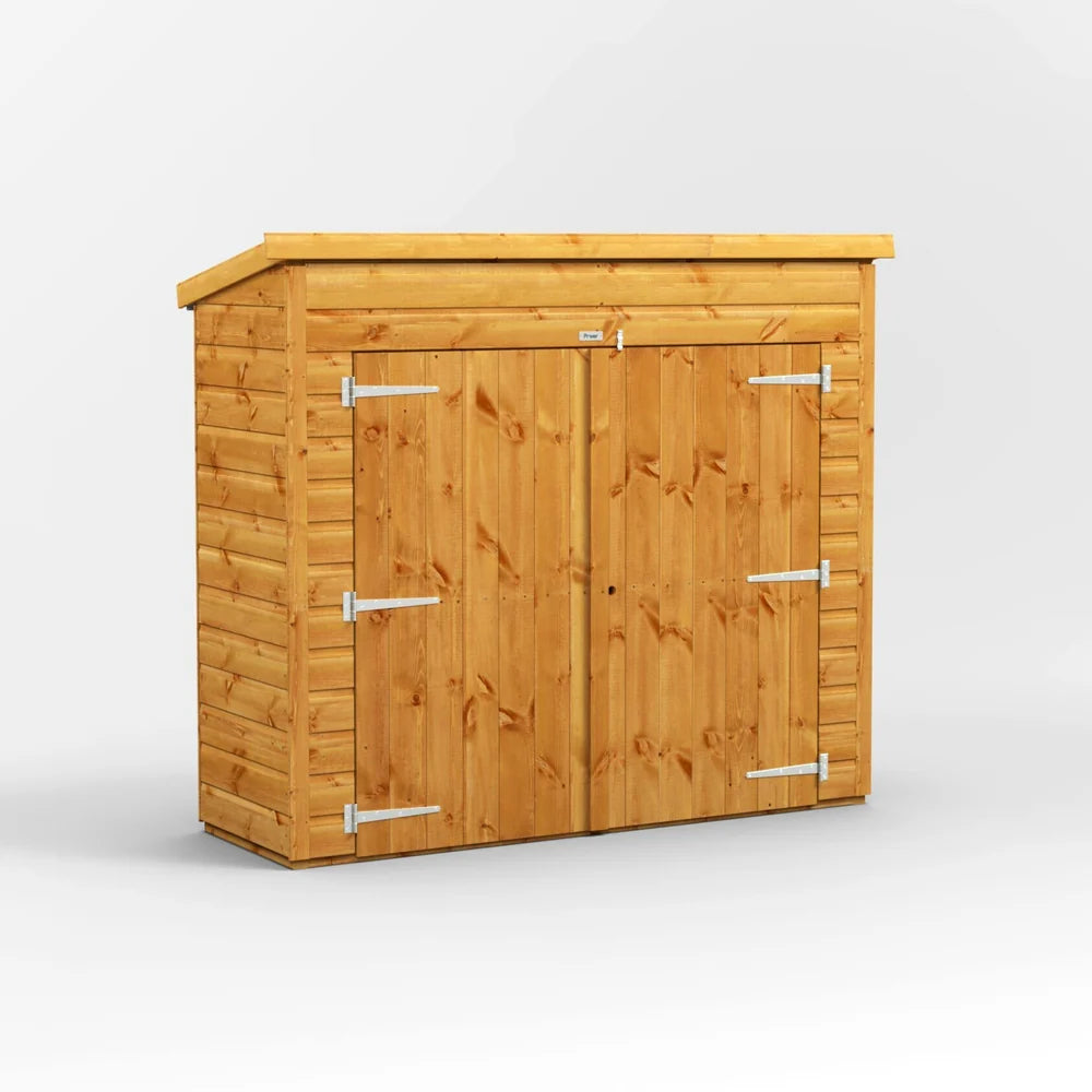 Pent Bike Storage Shed