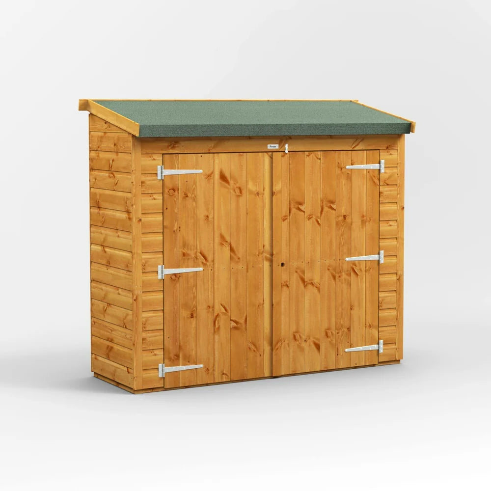 Pent Bike Storage Shed