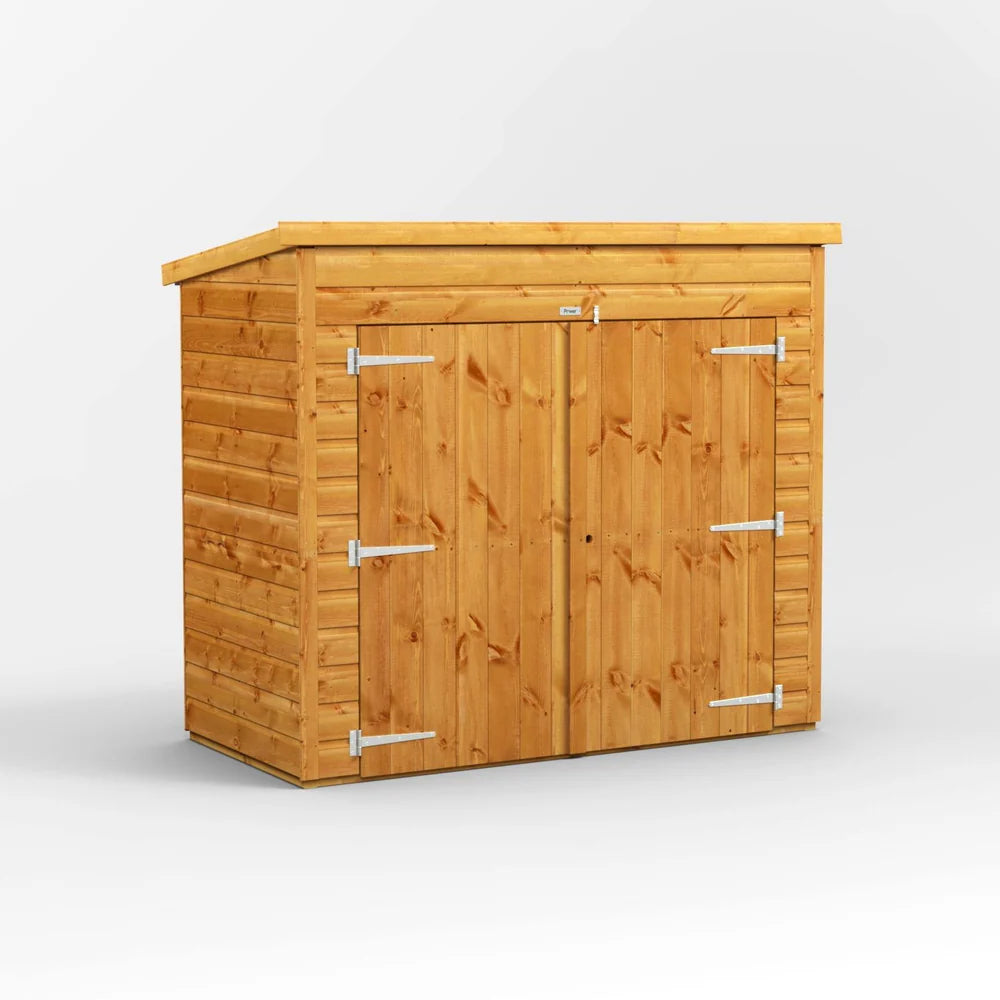 Pent Bike Storage Shed