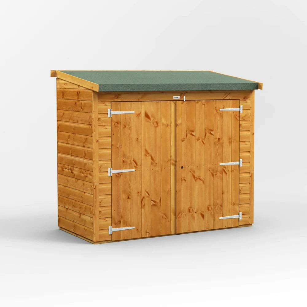 Pent Bike Storage Shed
