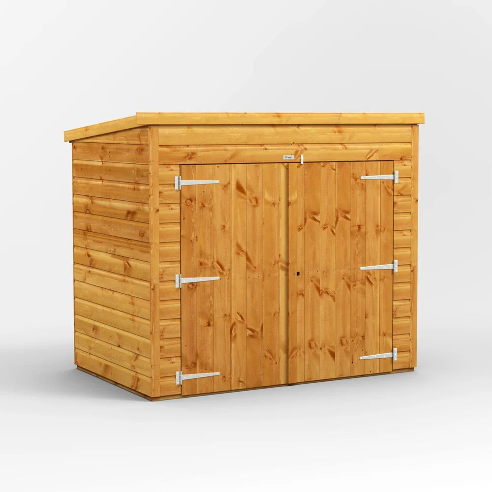 Pent Bike Storage Shed