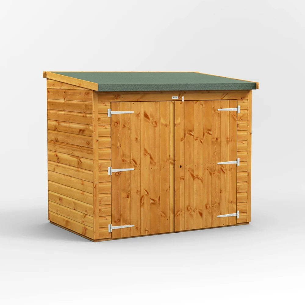 Pent Bike Storage Shed