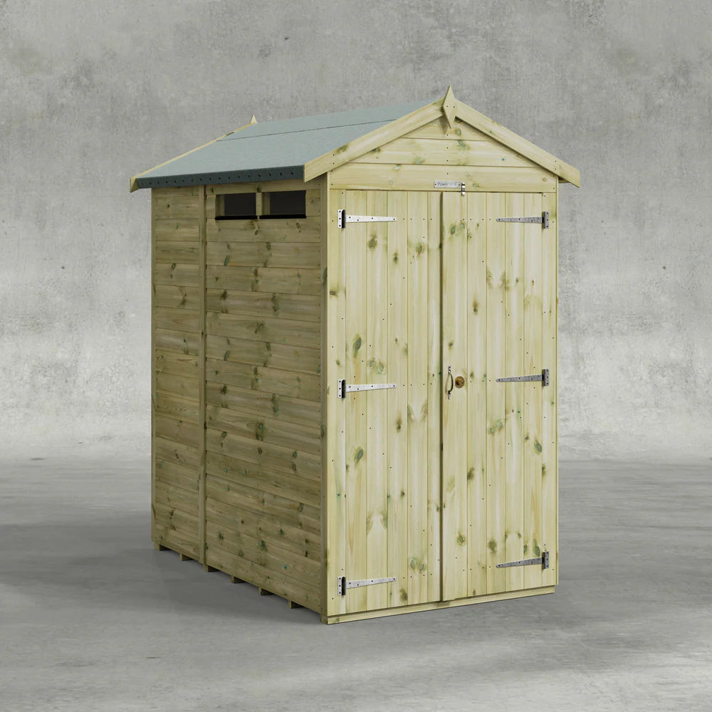 Premium Apex Security Shed