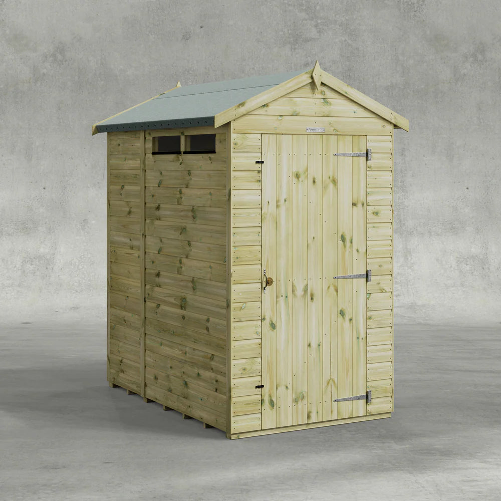 Premium Apex Security Shed
