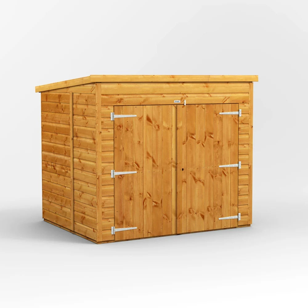 Pent Bike Storage Shed