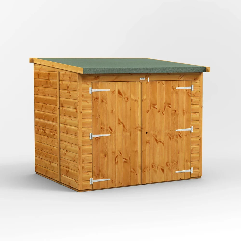 Pent Bike Storage Shed