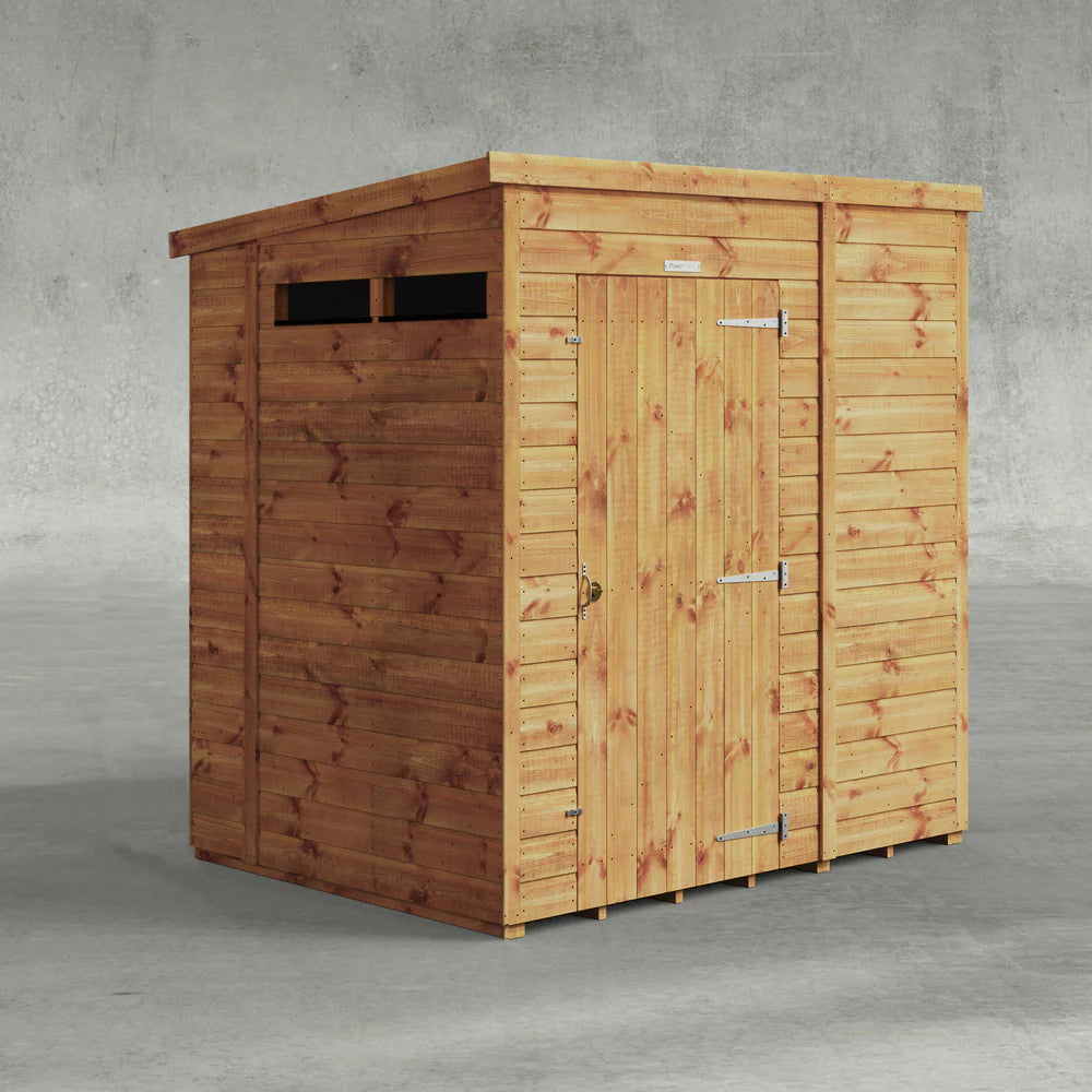 Pent Security Shed