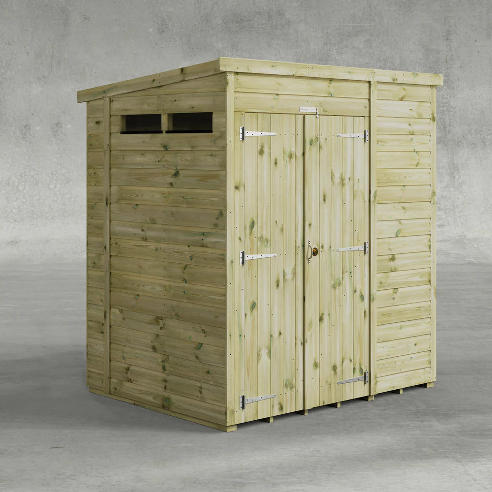 Premium Pent Security Shed