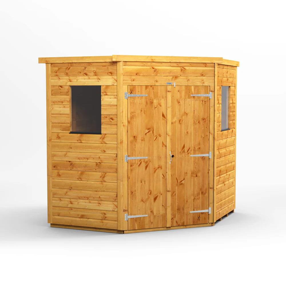 Corner Garden Shed