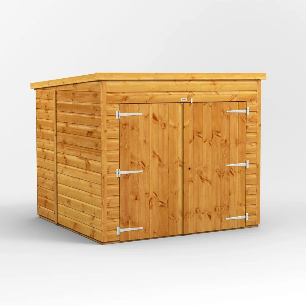 Pent Bike Storage Shed