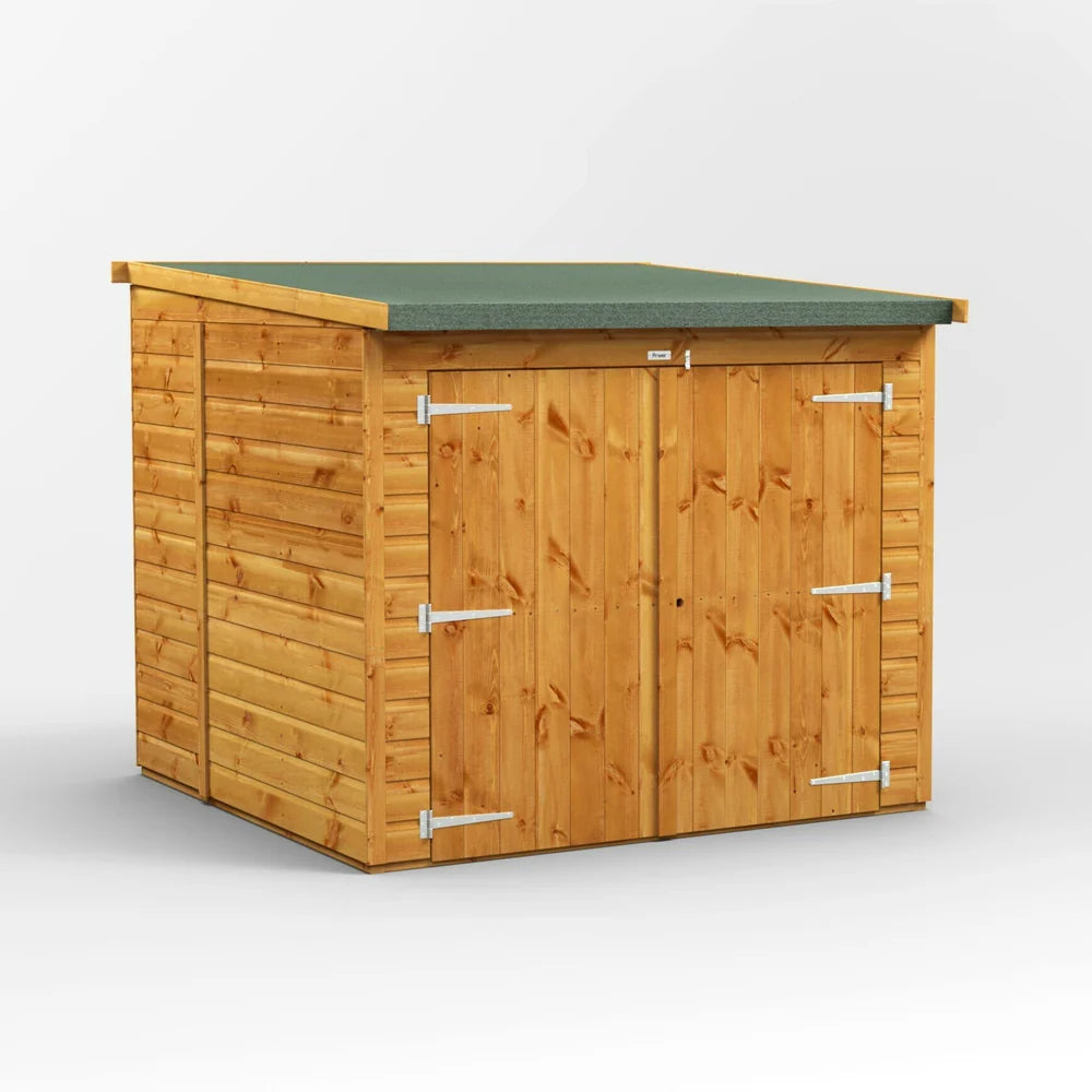 Pent Bike Storage Shed