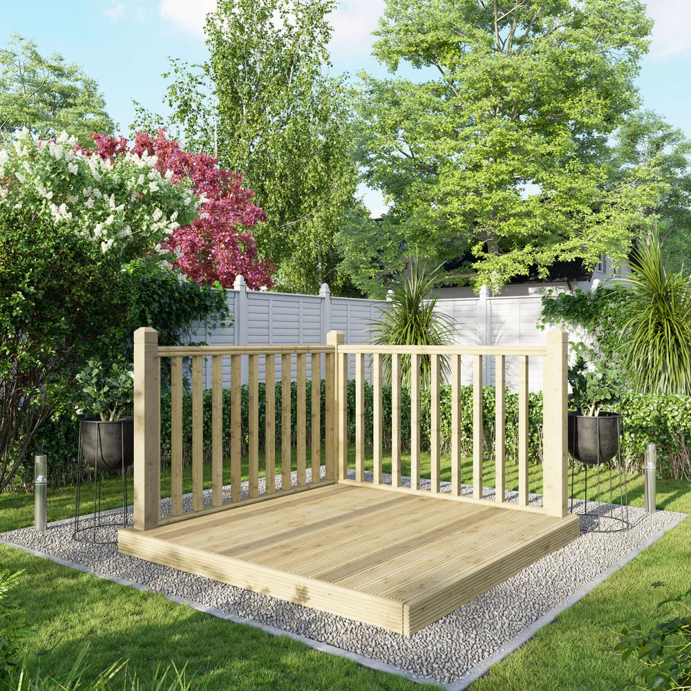 Decking Kit with Two-Sided Handrails