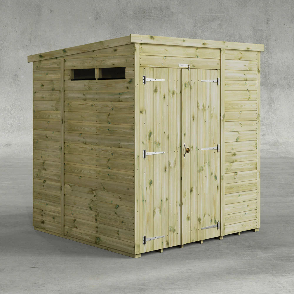 Premium Pent Security Shed