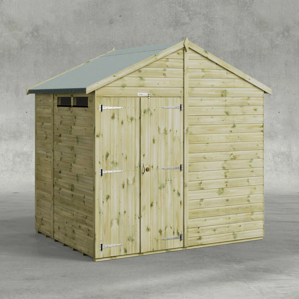 Premium Apex Security Shed