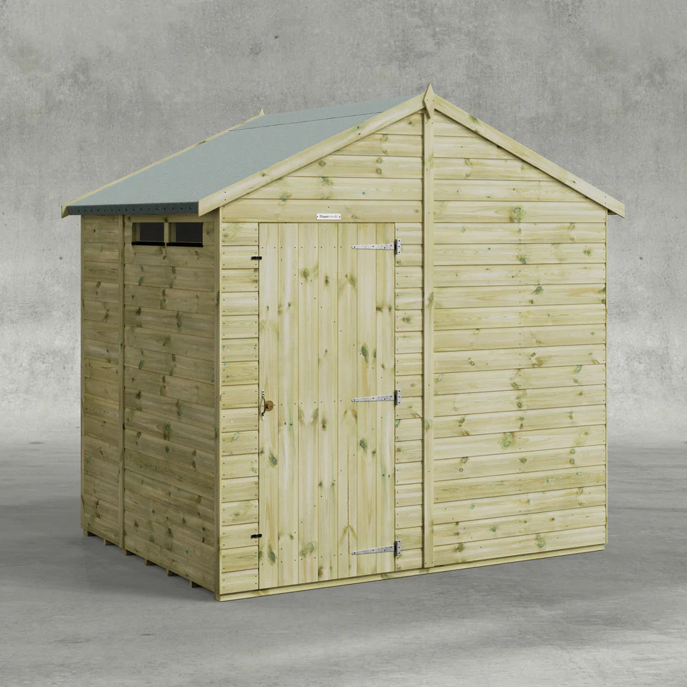 Premium Apex Security Shed