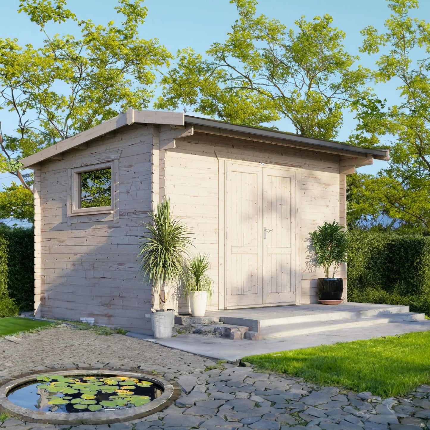 Apex Workshop Log Cabin – 28mm