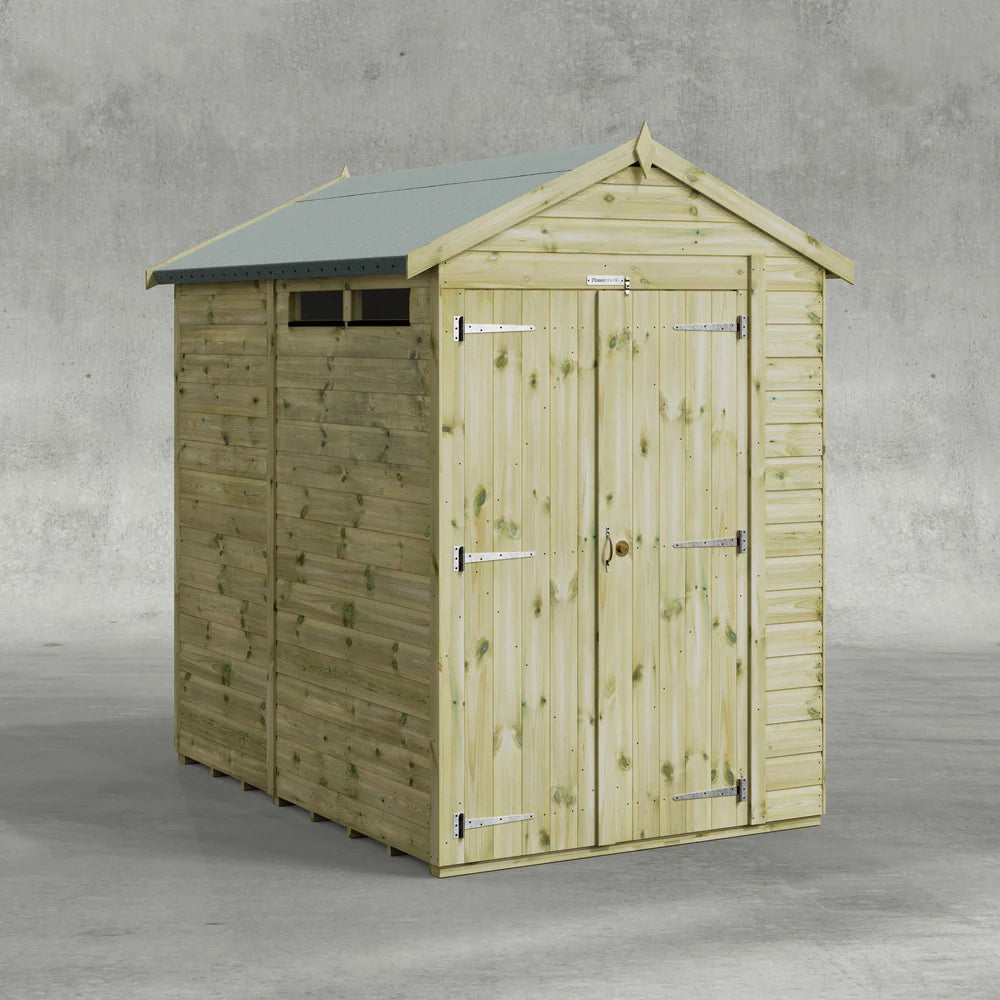 Premium Apex Security Shed