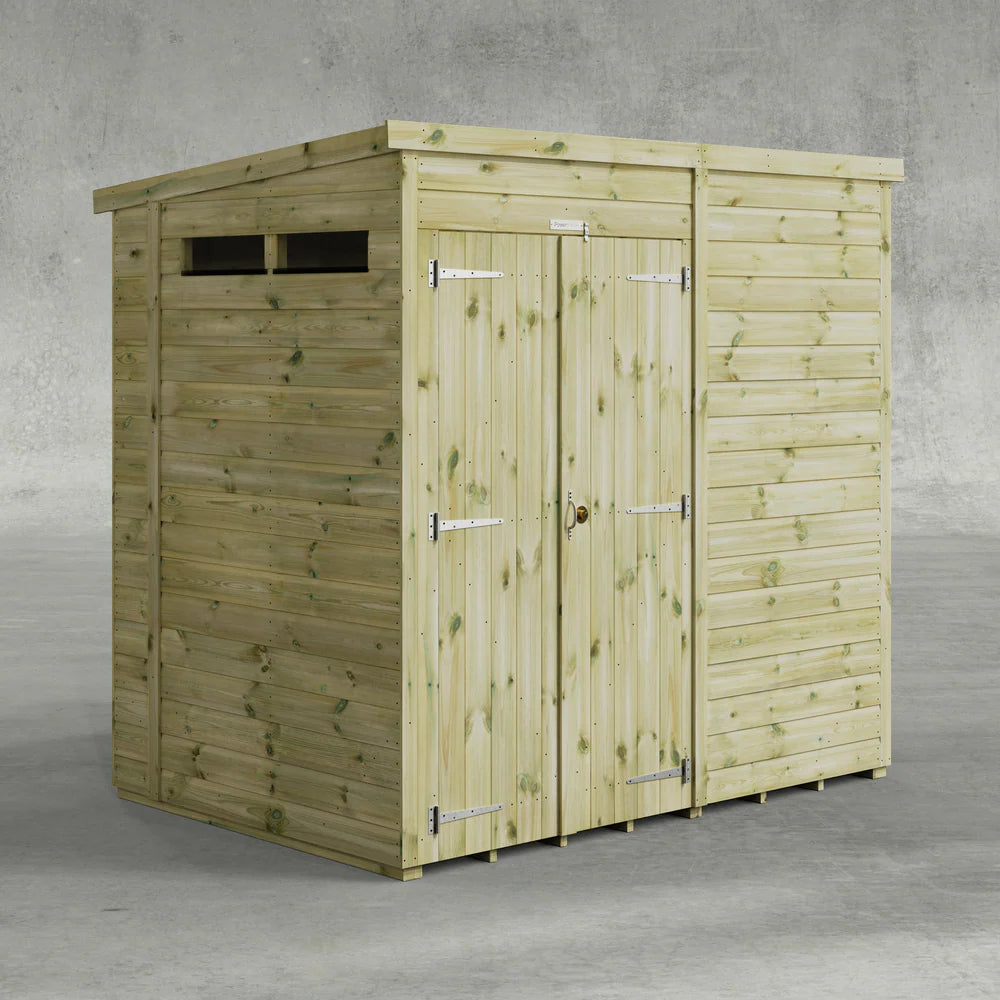 Premium Pent Security Shed