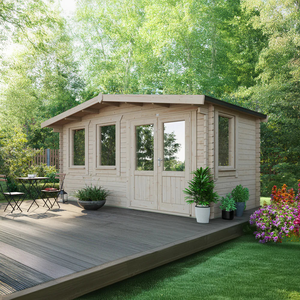 Chalet Classic Log Cabin – 44mm