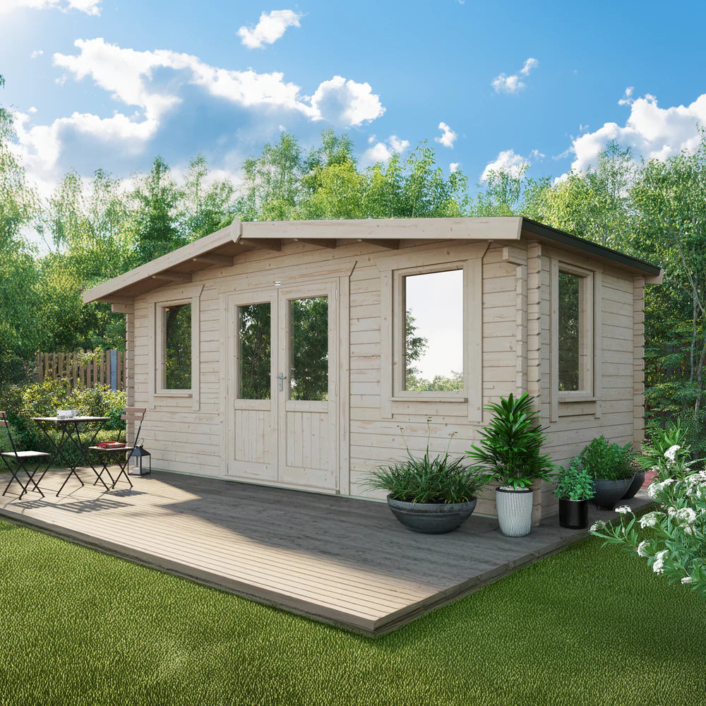 Chalet Classic Log Cabin – 44mm