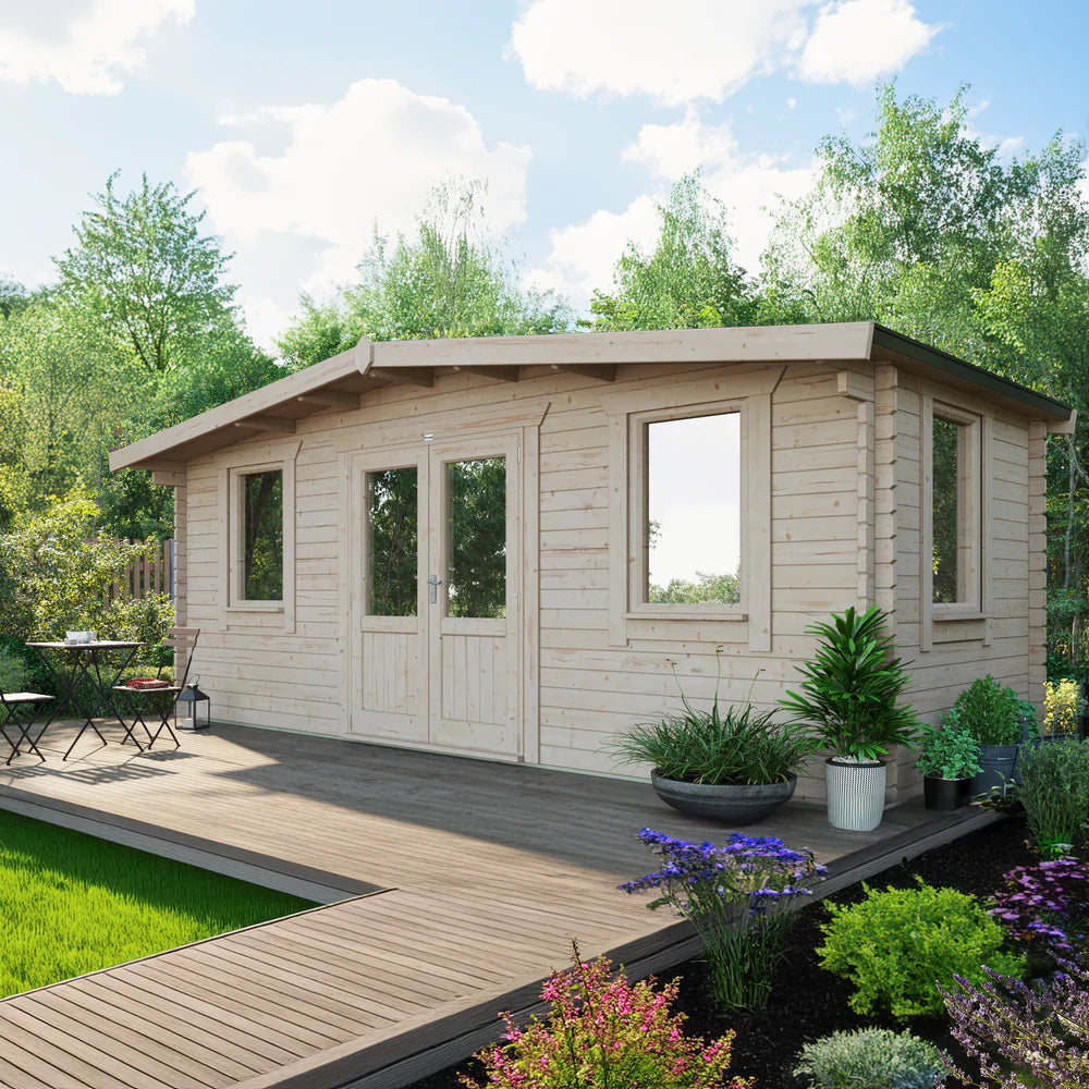 Chalet Classic Log Cabin – 44mm