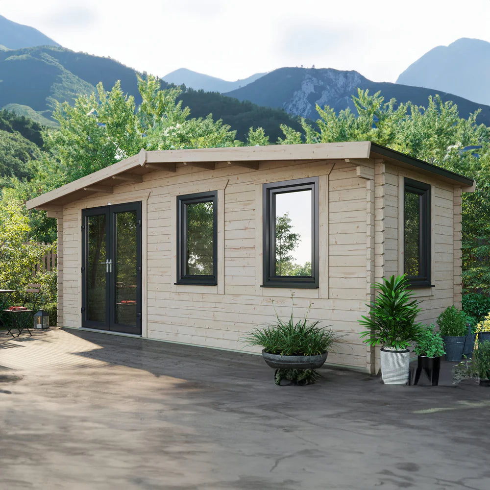 Chalet Log Cabin – 44mm