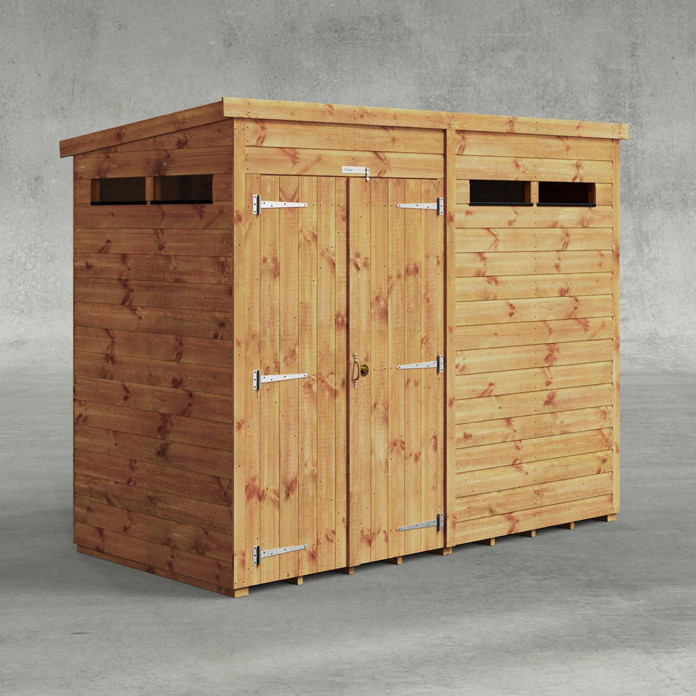 Pent Security Shed