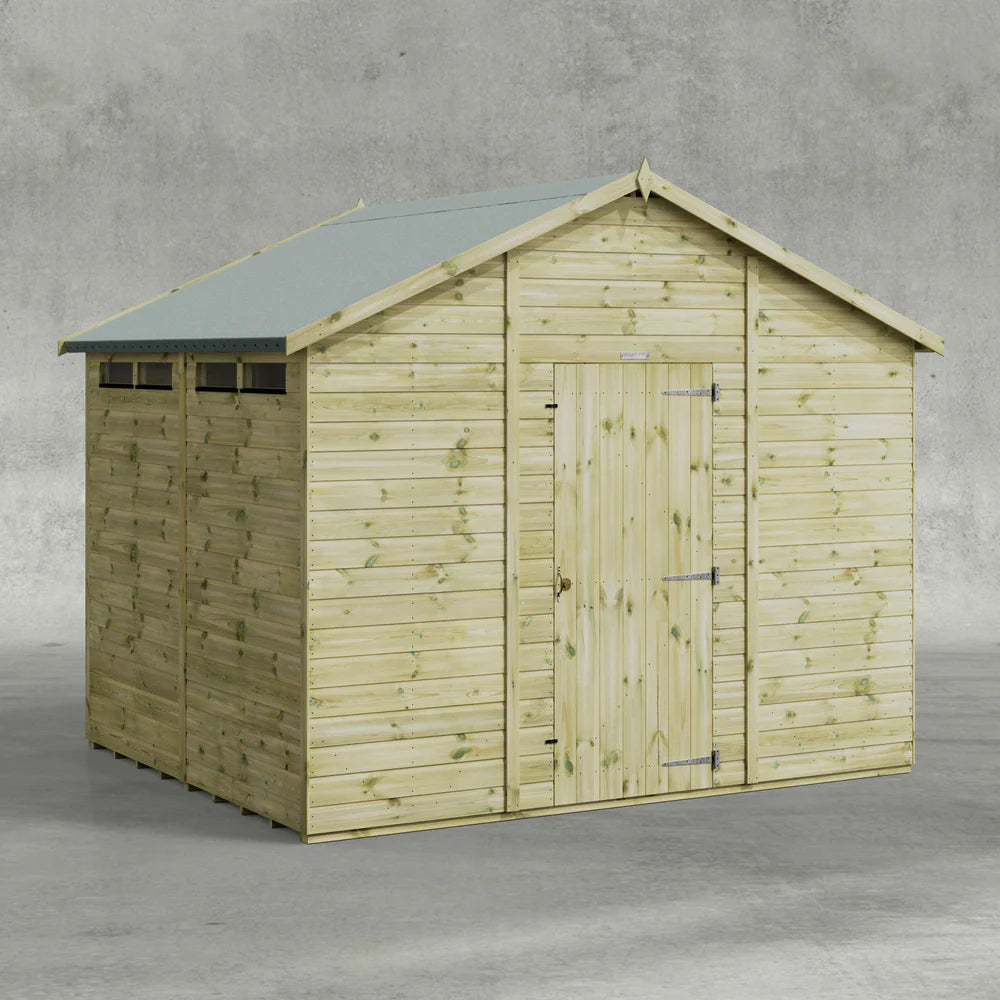 Premium Apex Security Shed