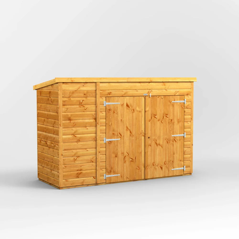 Pent Bike Storage Shed