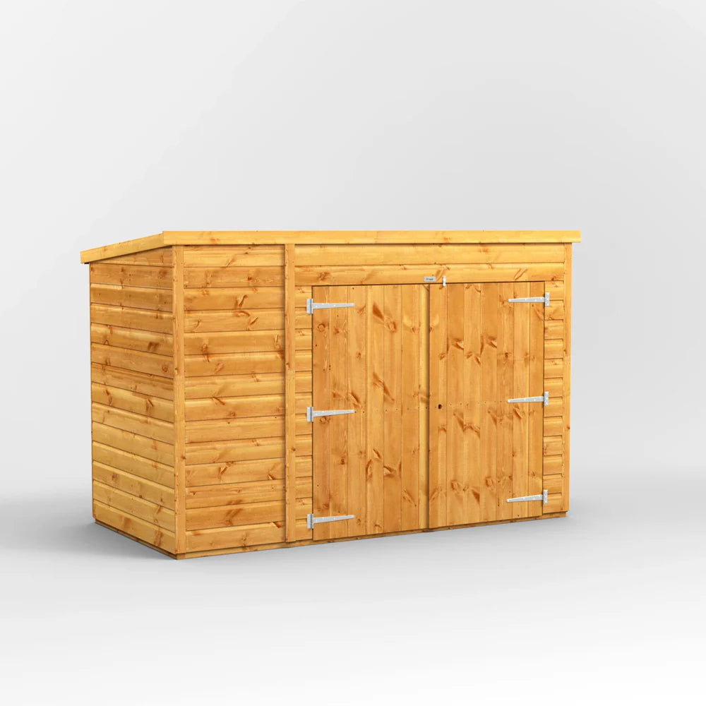 Pent Bike Storage Shed