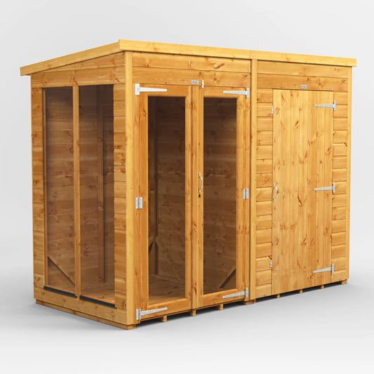 Power Pent Summerhouse Combi (includes Side Store)