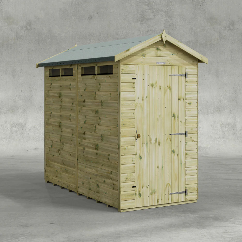 Premium Apex Security Shed