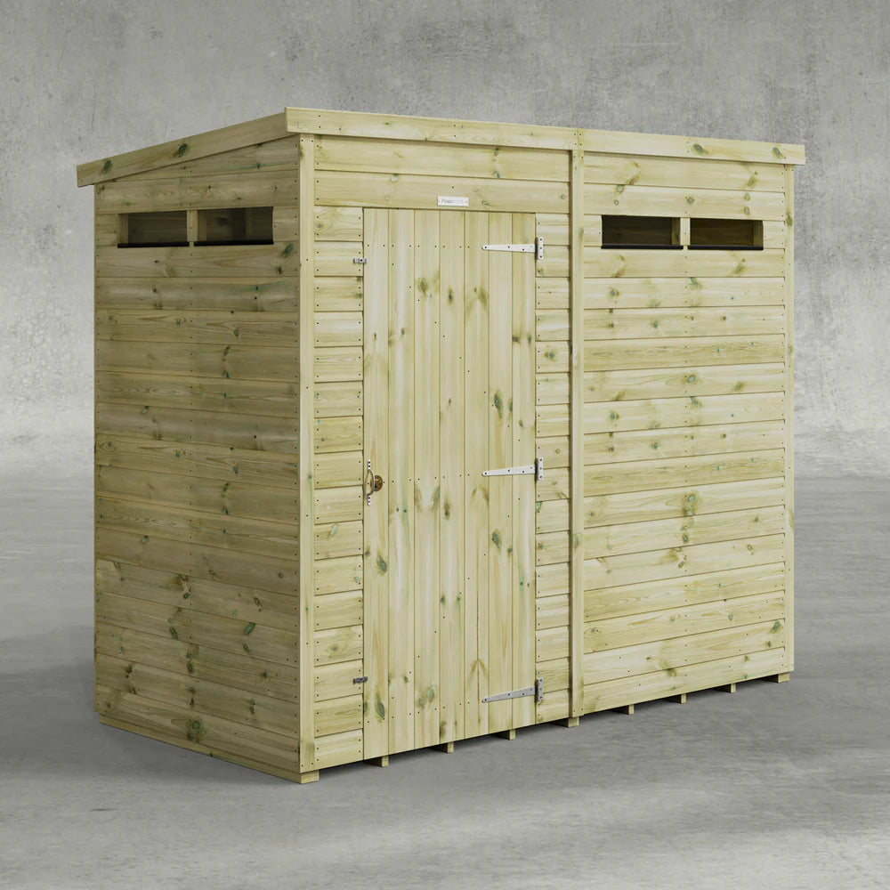 Premium Pent Security Shed