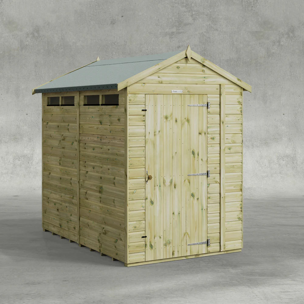 Premium Apex Security Shed