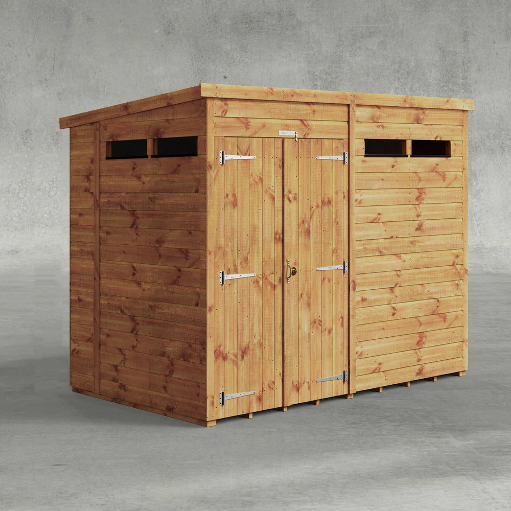 Pent Security Shed