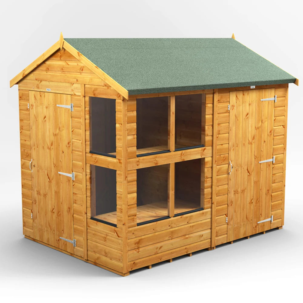 Power Apex Potting Shed Combi (includes Side Store)