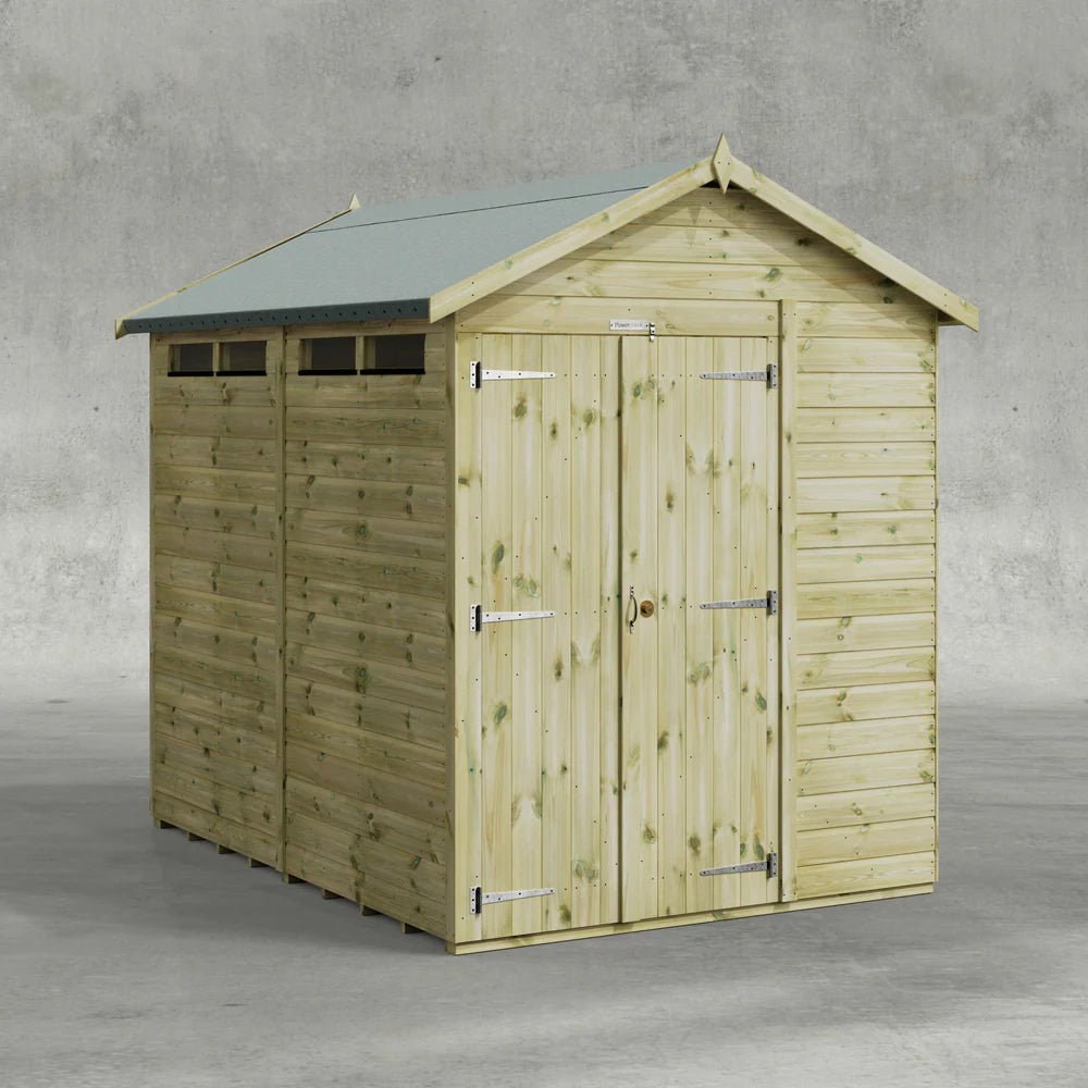 Premium Apex Security Shed