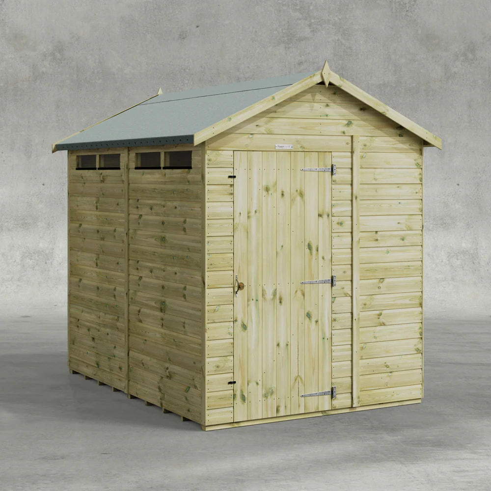 Premium Apex Security Shed