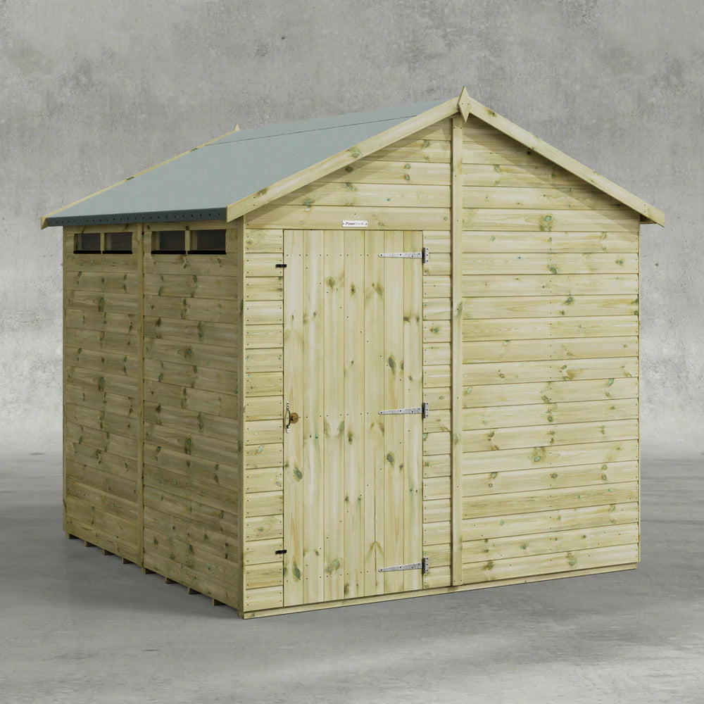 Premium Apex Security Shed
