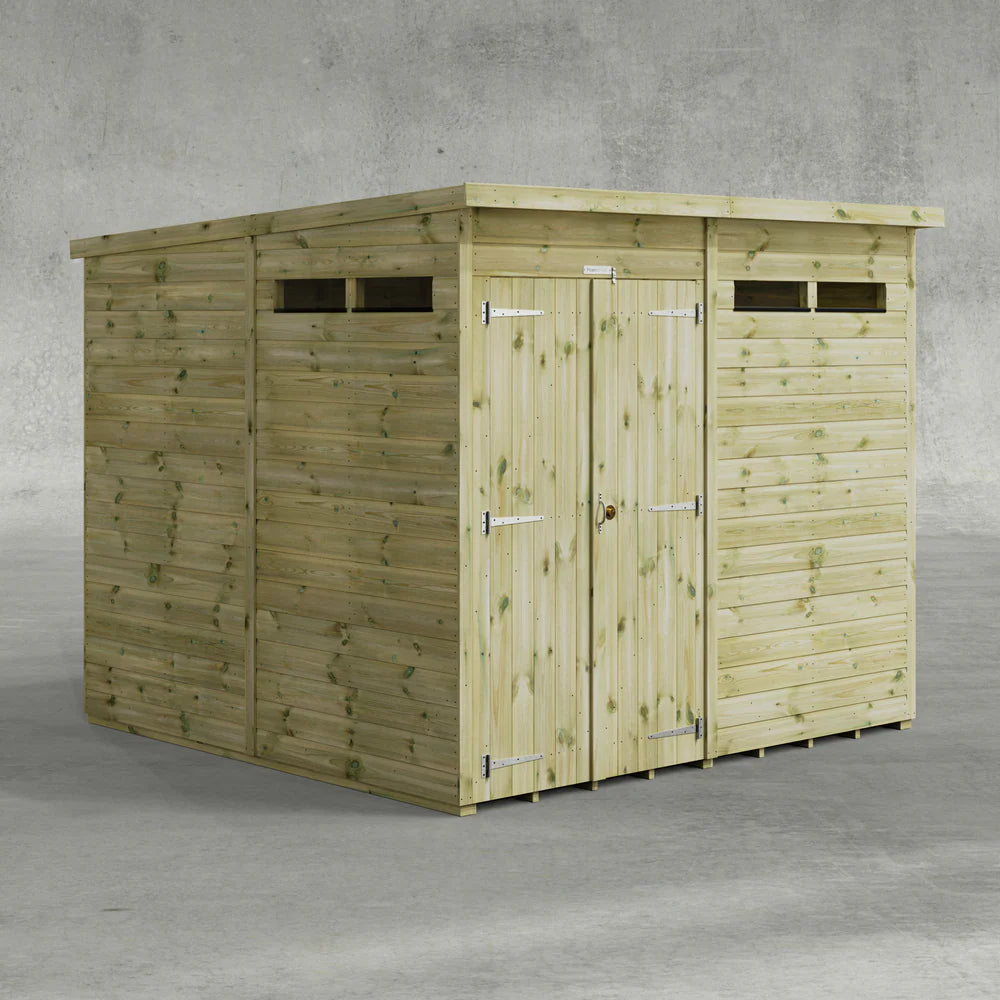 Premium Pent Security Shed