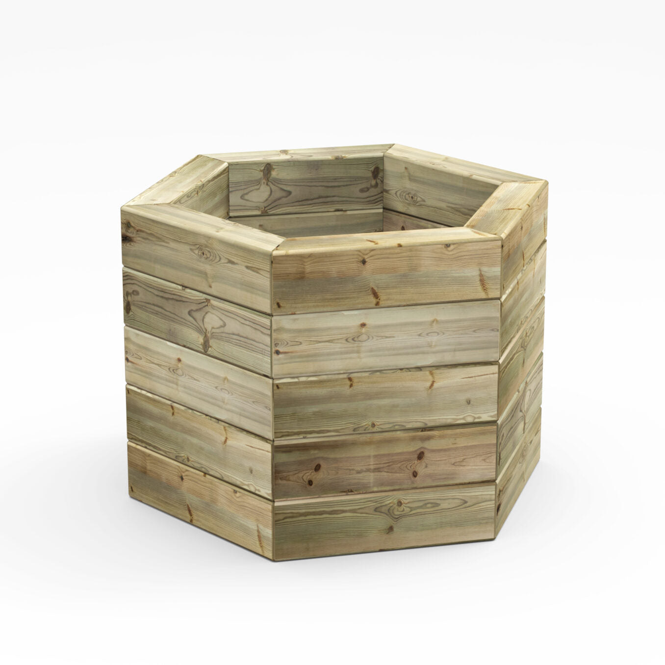 Powersheds Pressure Treated Hexaganol Planter