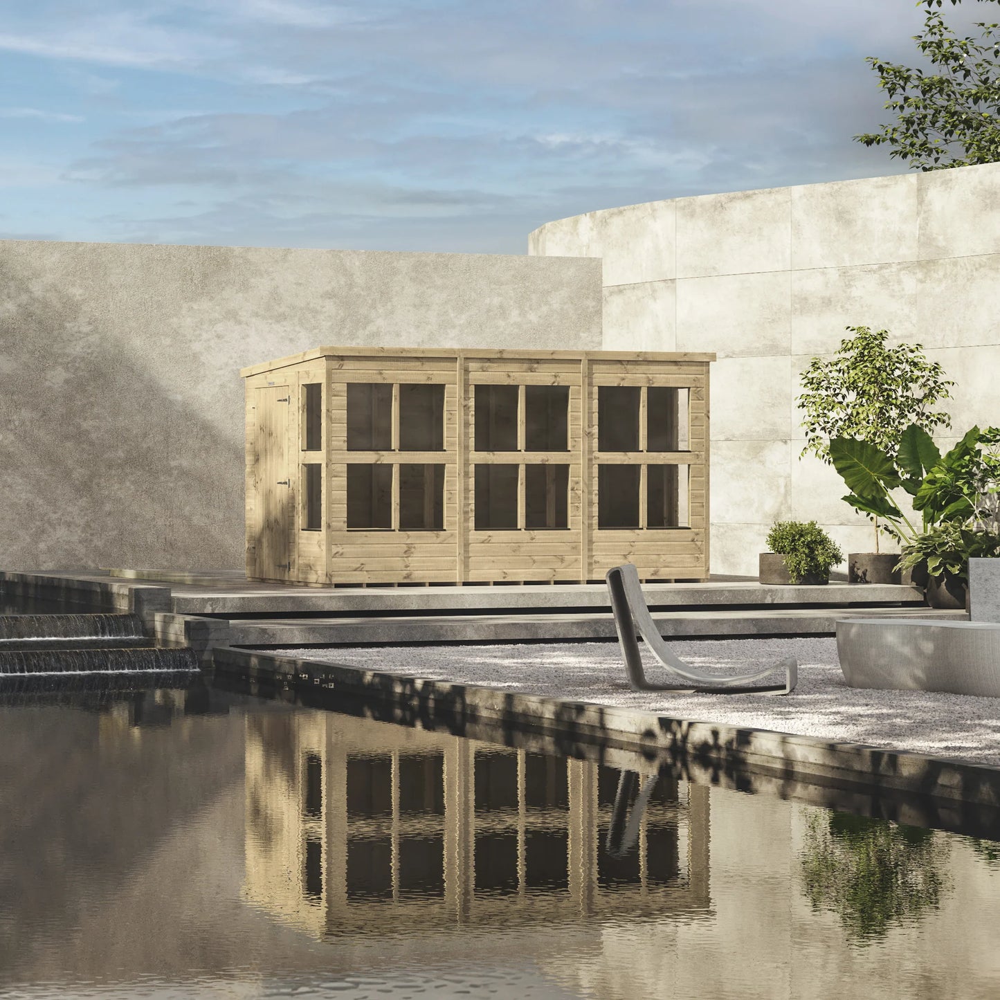 Power Pent Premium Potting Shed