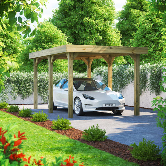 Powersheds Flat Roof Gazebo